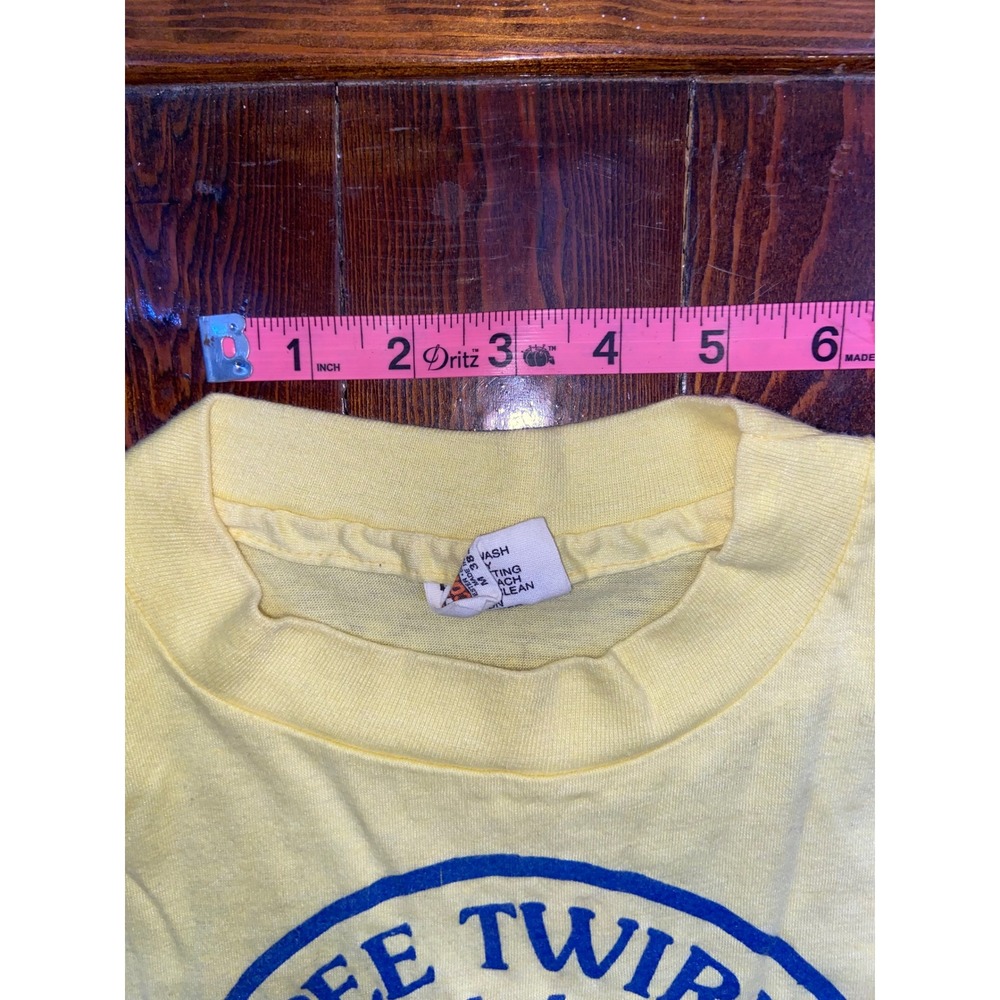 Vintage 80s Tee Pee Twirlers Michigan Club T-Shirt Hanes 50/50 Single Stitch  -M - Picture 5 of 5